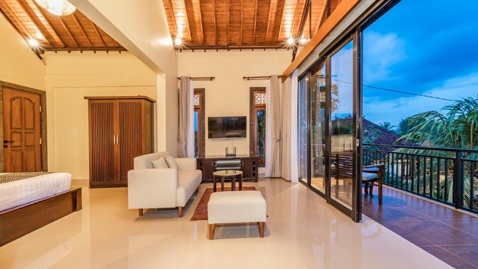 Maruan Sari Apartamento Ubud Quarto foto