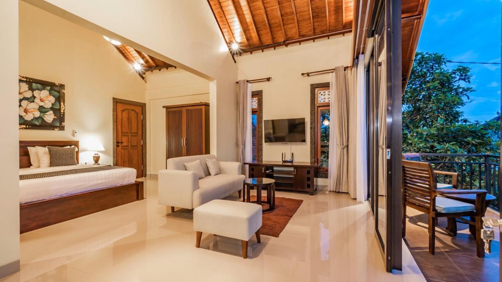 Maruan Sari Apartamento Ubud Quarto foto
